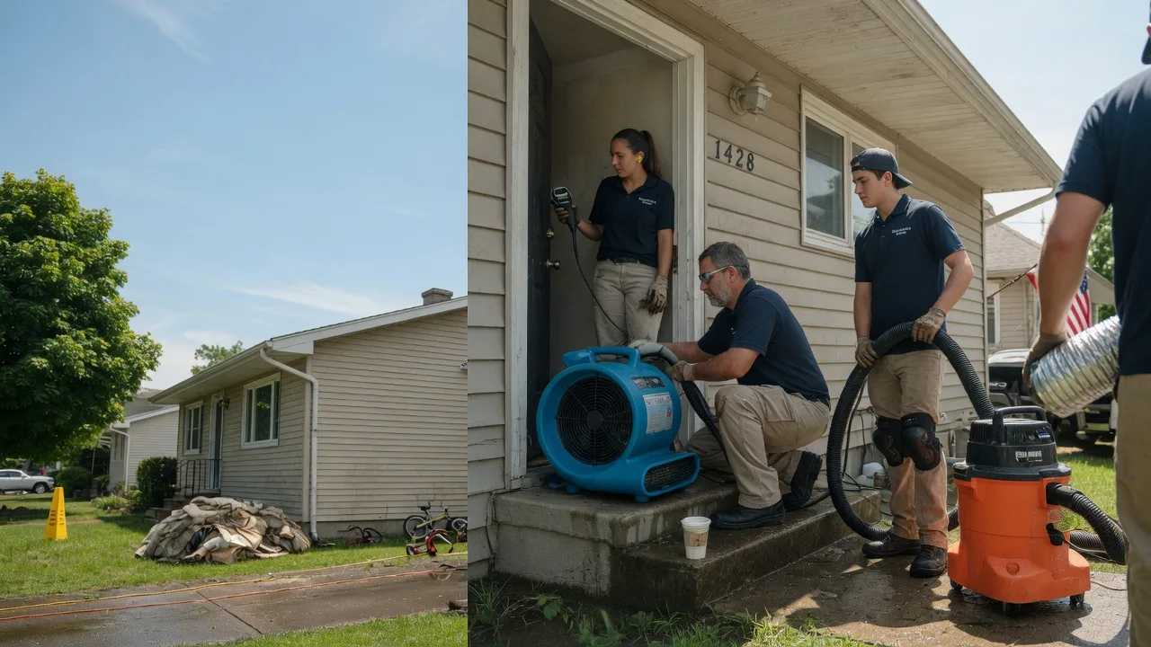 Water Damage Restoration in Rivesville, WV near me